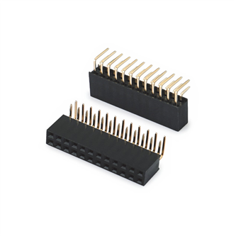 2.54mm 双排90度排母